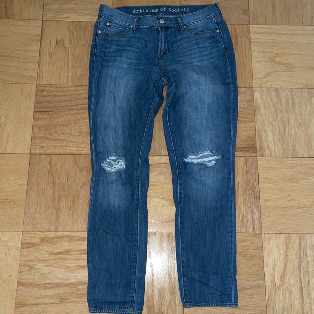 Articles of society relaxed mom Jean